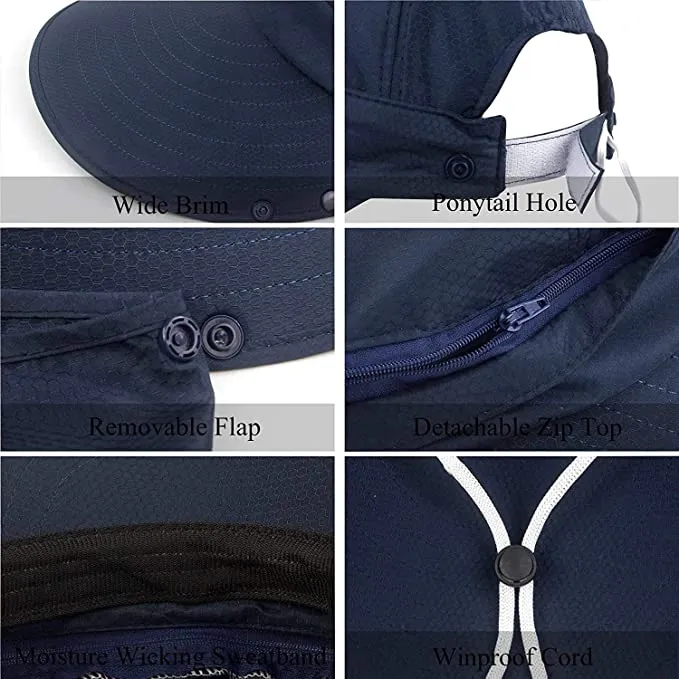 Women's Outdoor Summer Hat with UPF50  Sun Visor