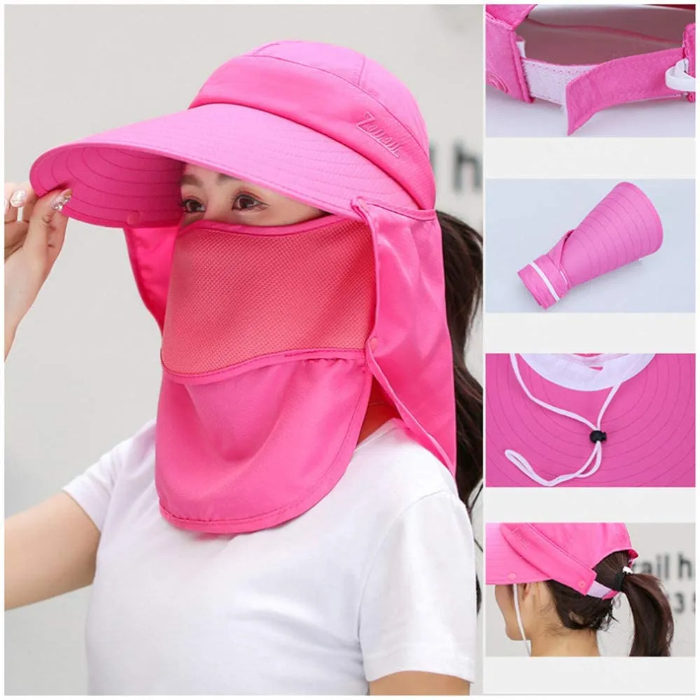 Women's Outdoor Summer Hat with UPF50  Sun Visor