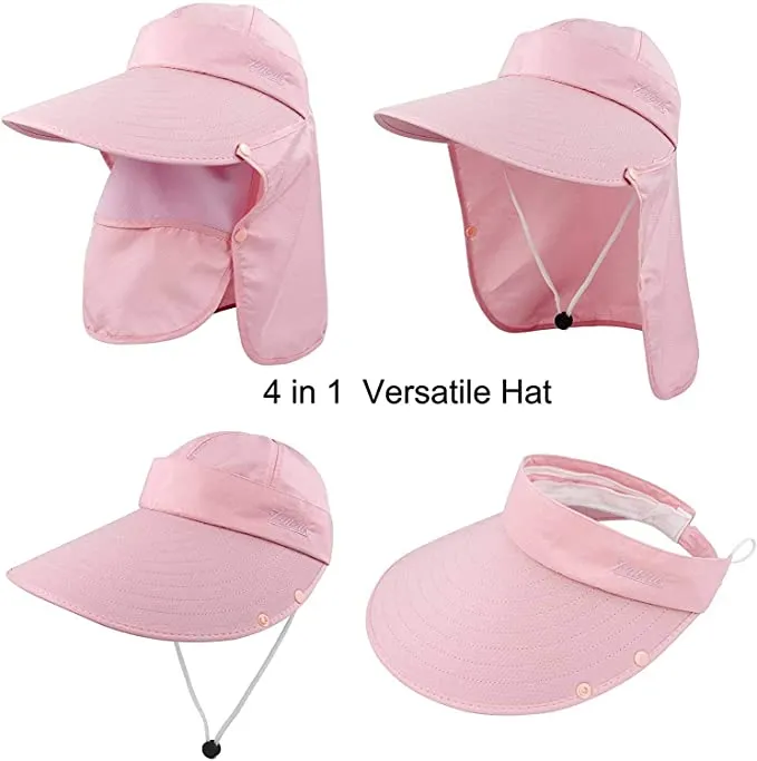 Women's Outdoor Summer Hat with UPF50  Sun Visor