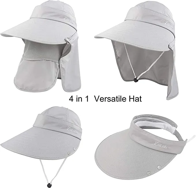 Women's Outdoor Summer Hat with UPF50  Sun Visor