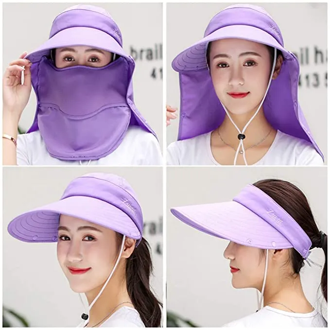 Women's Outdoor Summer Hat with UPF50  Sun Visor